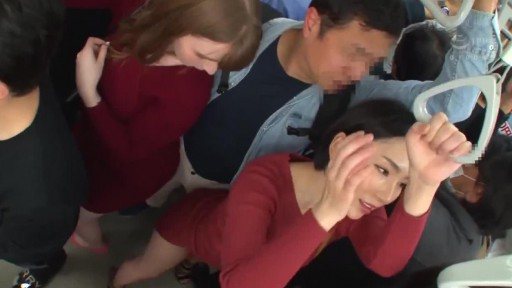 Thumbnail for NHDTB-494 満員電車でムチムチニット痴女2人のデカ尻に挟まれ勃起したち○ぽを笑顔で射精させられた